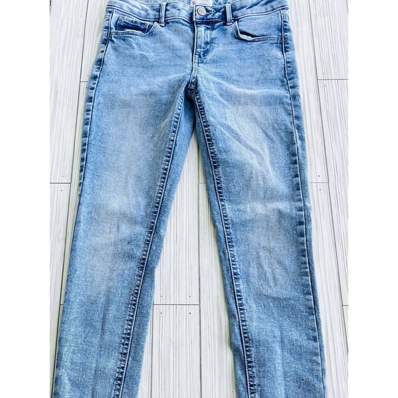 Girls size 12 SO Skinny Jeans and 10/12 Blue Swirl Wonder Nation Top. EUC - Picture 3 of 8